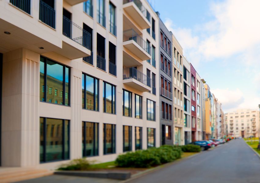 row-of-condos-with-square-windows